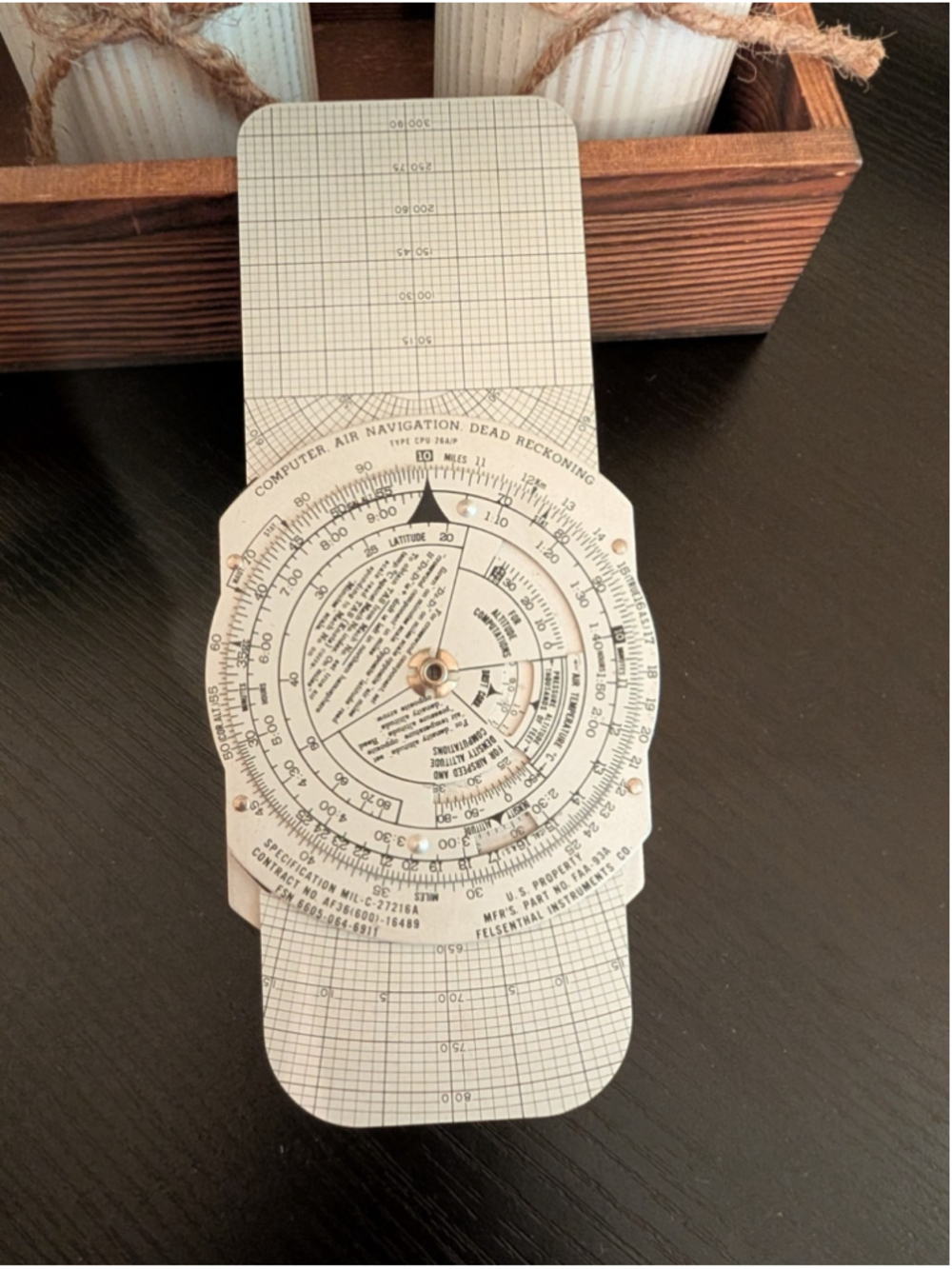 USAF 1960s Computer Air Navigation Dead Reckoning Type CPU-26A/P